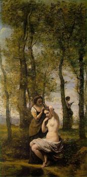 讓 巴蒂斯特 卡米耶 柯羅 Le Toilette ( Landscape with Figures) 讓 巴蒂斯特 卡米耶 柯羅 Le Toilette ( Landscape with Figures)
